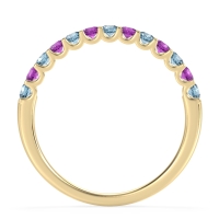 U Prong Half Eternity Shubra Band