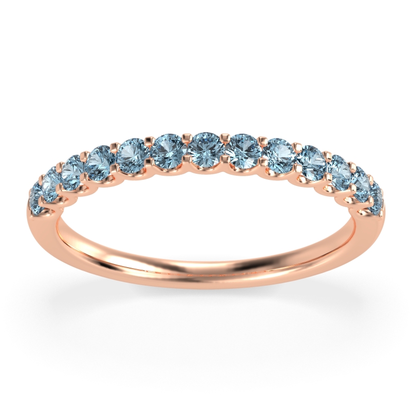 U Prong Half Eternity Shubra Band