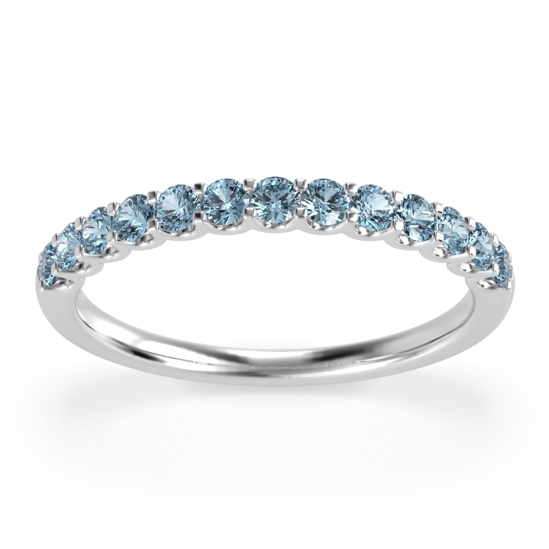 U Prong Half Eternity Shubra Band