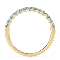U Prong Half Eternity Shubra Band