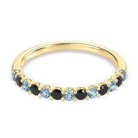 U Prong Half Eternity Shubra Band