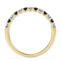 U Prong Half Eternity Shubra Band