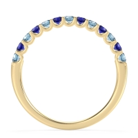 U Prong Half Eternity Shubra Band
