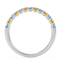 U Prong Half Eternity Shubra Band
