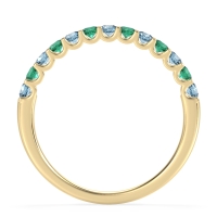 U Prong Half Eternity Shubra Band