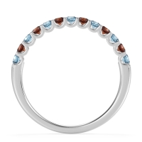 U Prong Half Eternity Shubra Band