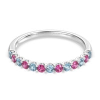 U Prong Half Eternity Shubra Band