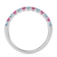 U Prong Half Eternity Shubra Band