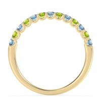 U Prong Half Eternity Shubra Band