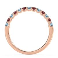 U Prong Half Eternity Shubra Band