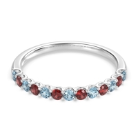 U Prong Half Eternity Shubra Band