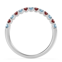 U Prong Half Eternity Shubra Band