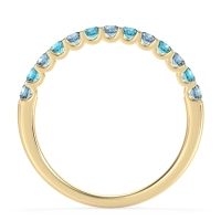 U Prong Half Eternity Shubra Band