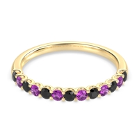 U Prong Half Eternity Shubra Band