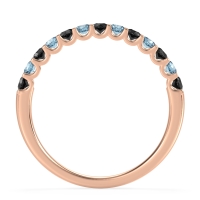 U Prong Half Eternity Shubra Band