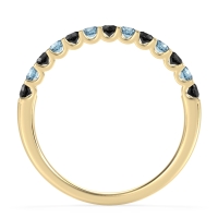 U Prong Half Eternity Shubra Band