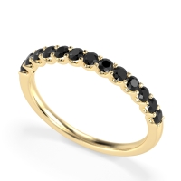 U Prong Half Eternity Shubra Band