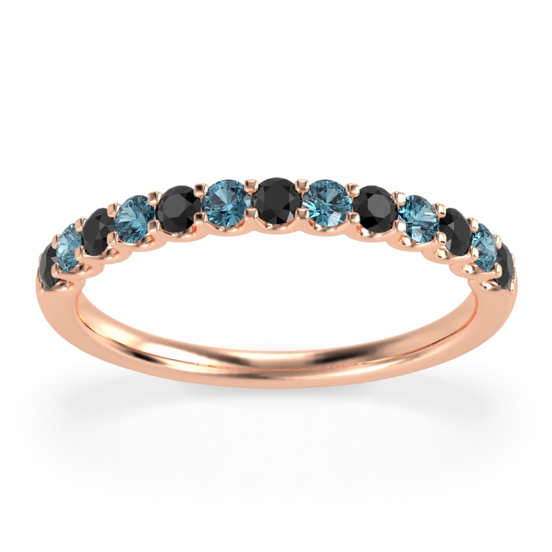 U Prong Half Eternity Shubra Band