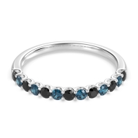 U Prong Half Eternity Shubra Band