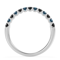 U Prong Half Eternity Shubra Band