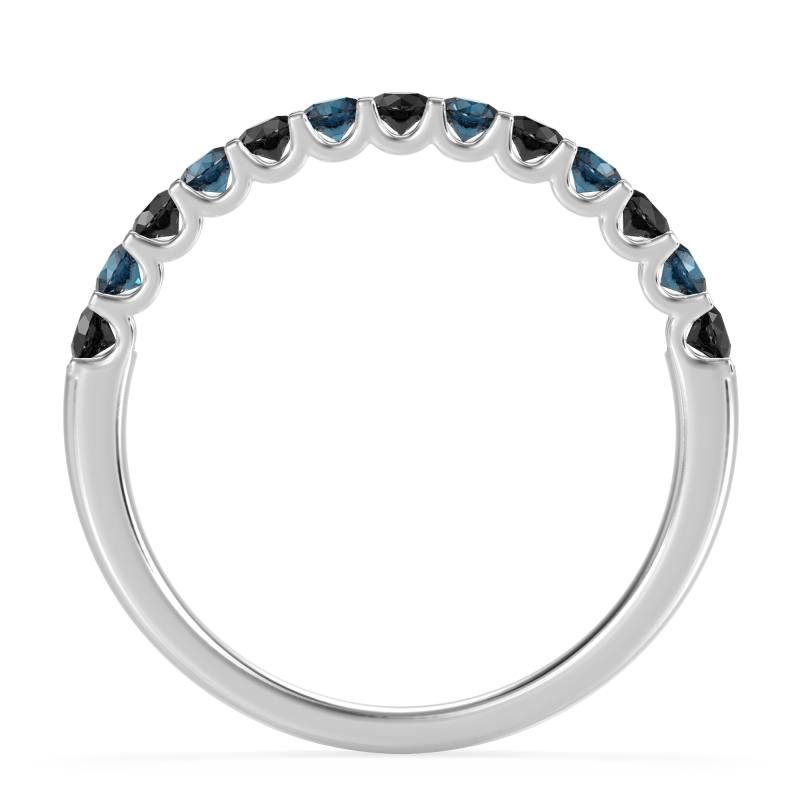 U Prong Half Eternity Shubra Band