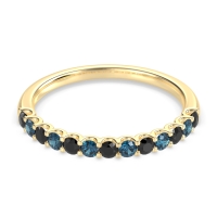 U Prong Half Eternity Shubra Band