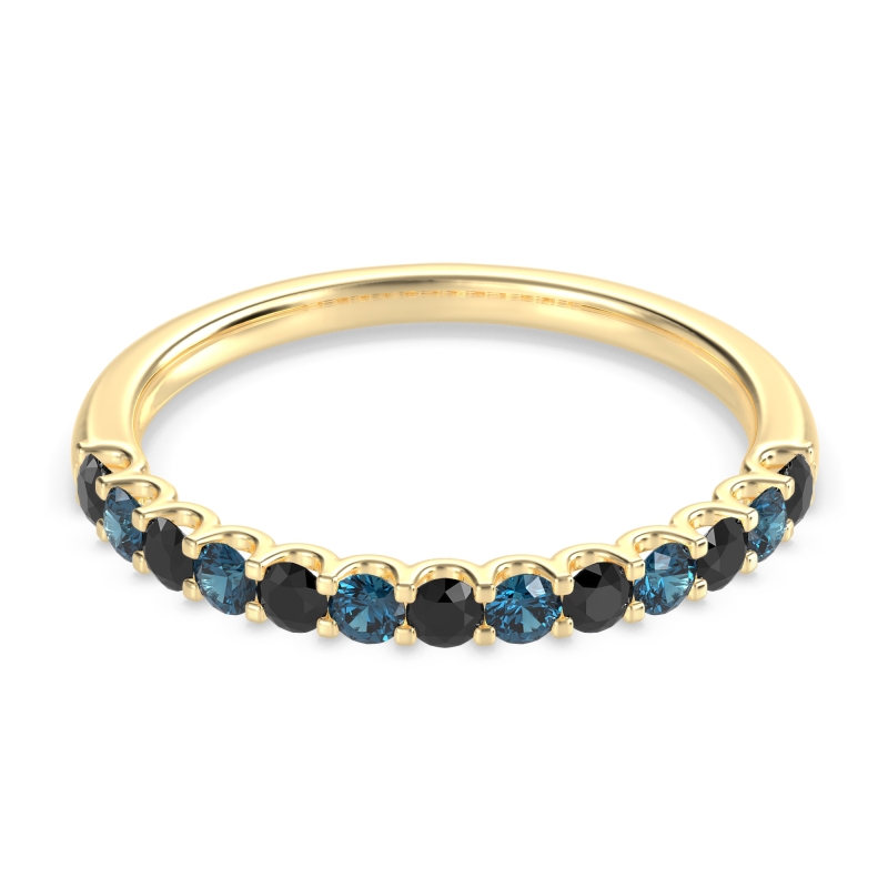 U Prong Half Eternity Shubra Band