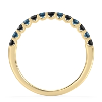 U Prong Half Eternity Shubra Band