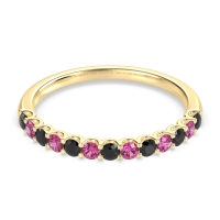 U Prong Half Eternity Shubra Band