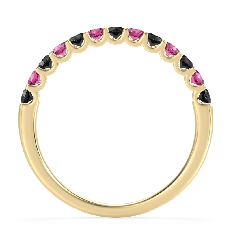 U Prong Half Eternity Shubra Band