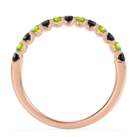 U Prong Half Eternity Shubra Band
