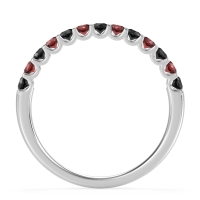 U Prong Half Eternity Shubra Band
