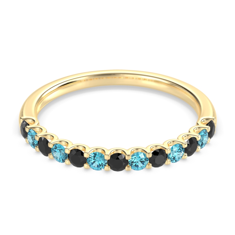U Prong Half Eternity Shubra Band
