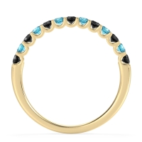 U Prong Half Eternity Shubra Band