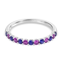 U Prong Half Eternity Shubra Band