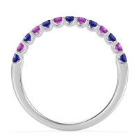 U Prong Half Eternity Shubra Band