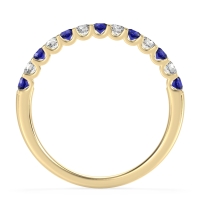 U Prong Half Eternity Shubra Band