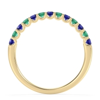 U Prong Half Eternity Shubra Band