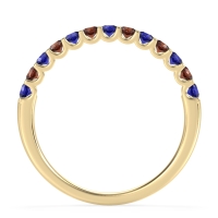 U Prong Half Eternity Shubra Band