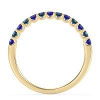 U Prong Half Eternity Shubra Band