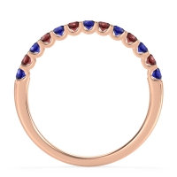 U Prong Half Eternity Shubra Band