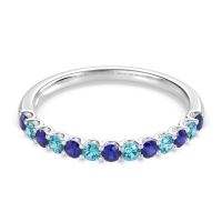 U Prong Half Eternity Shubra Band