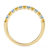 U Prong Half Eternity Shubra Band