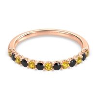 U Prong Half Eternity Shubra Band