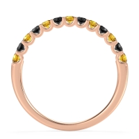 U Prong Half Eternity Shubra Band