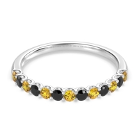 U Prong Half Eternity Shubra Band