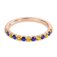 U Prong Half Eternity Shubra Band