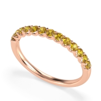 U Prong Half Eternity Shubra Band