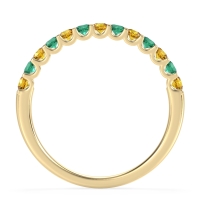U Prong Half Eternity Shubra Band