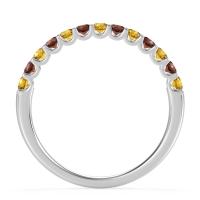 U Prong Half Eternity Shubra Band